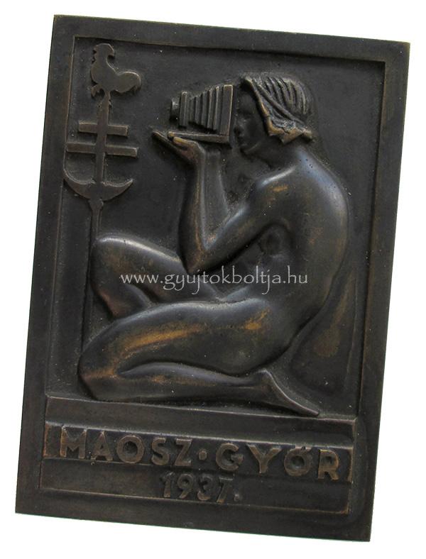 Magyar Amat�rf�nyk�pez�k Orsz�gos Sz�vets�ge Gy�r 1937 /Orsz�gos M��v�szi F�nyk�pki�ll�t�s/